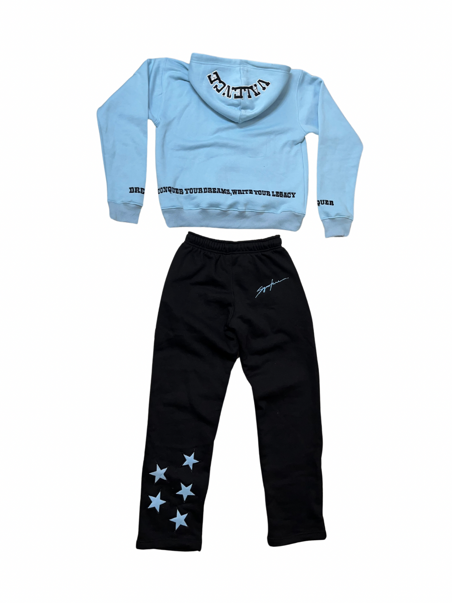 Baby Blue Track Suit